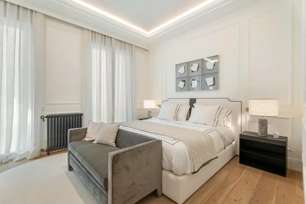 Chambres - Refurbished Apartment with Balconies in Madrid