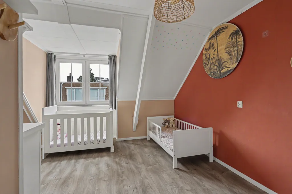 Bedrooms - Two-Storey House with Garden in Almelo
