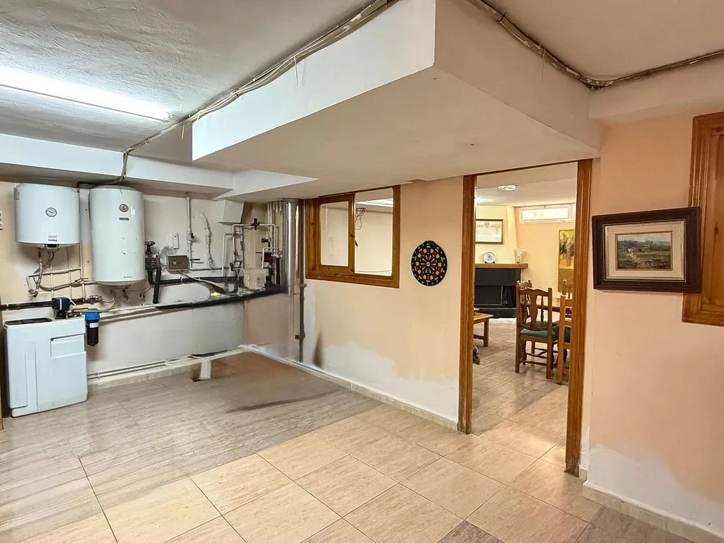 Köök - Chalet with Pool and Terrace in La Puebla