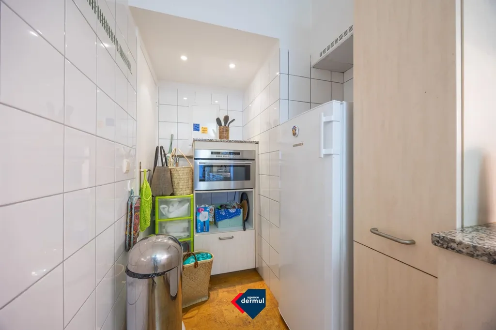 Köök - Bright Apartment with Terrace in Ostende