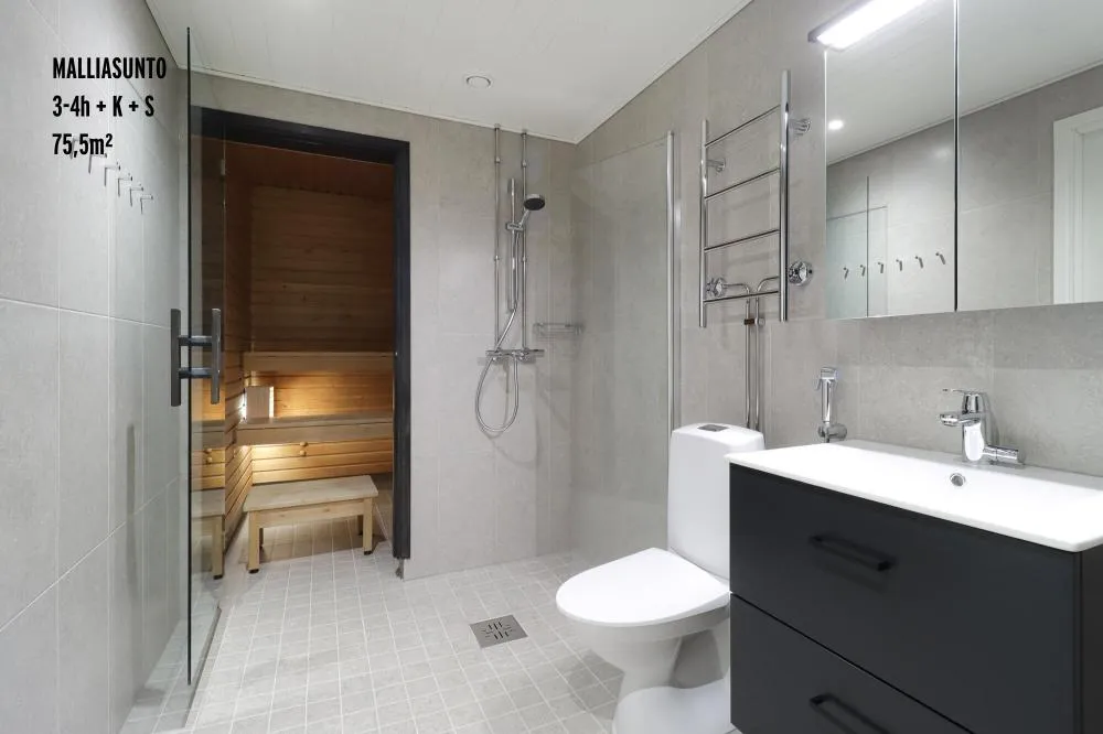 Vannitoad - Apartment with Sea View in Herttoniemi, Helsinki