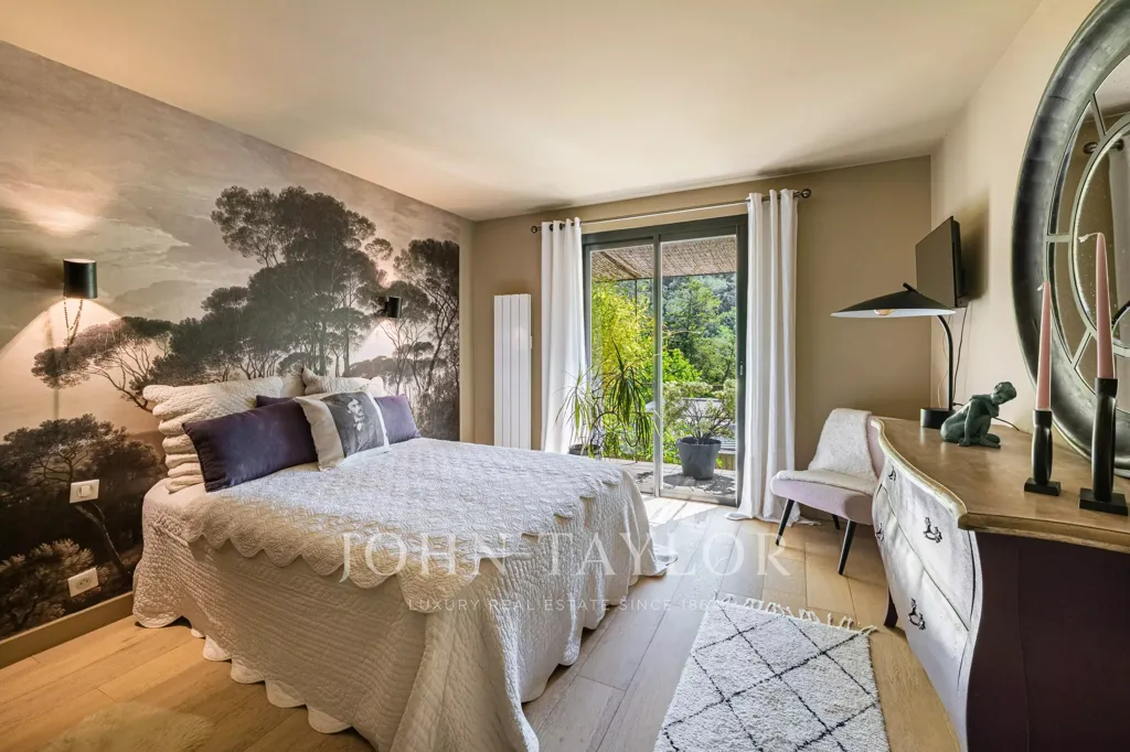 Bedrooms - Two Villas with Extension Potential near Valbonne