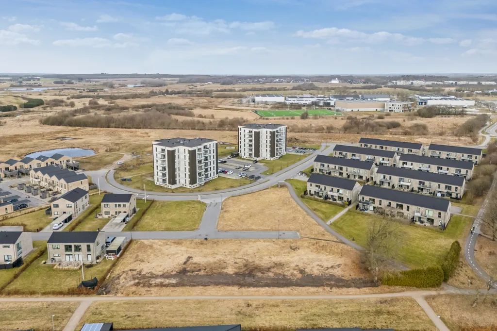 Õhuvaade - Year-Round Plot with 5G Coverage in Herning