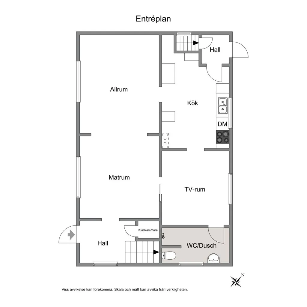 Plaan - Funkis Villa with Garden in Osby