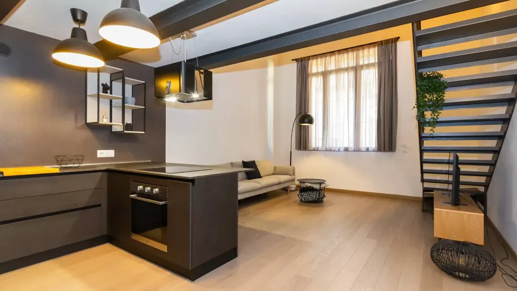 Köök - Loft with Solar Panels in Corso Verona, Turin