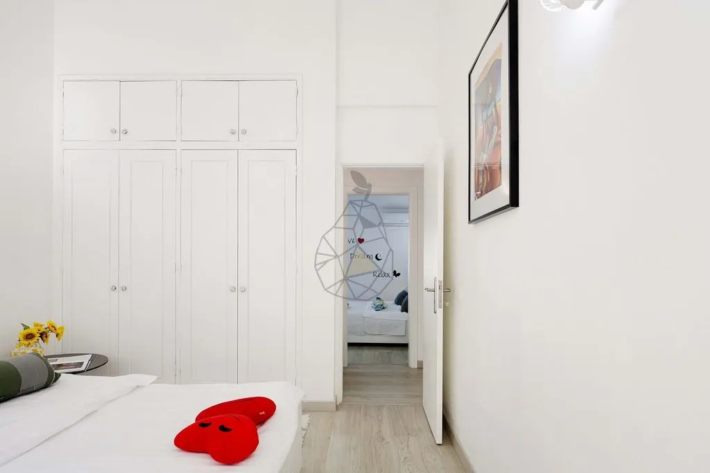 Bedrooms - 2-Bedroom Villa with Private Garden in Albufeira