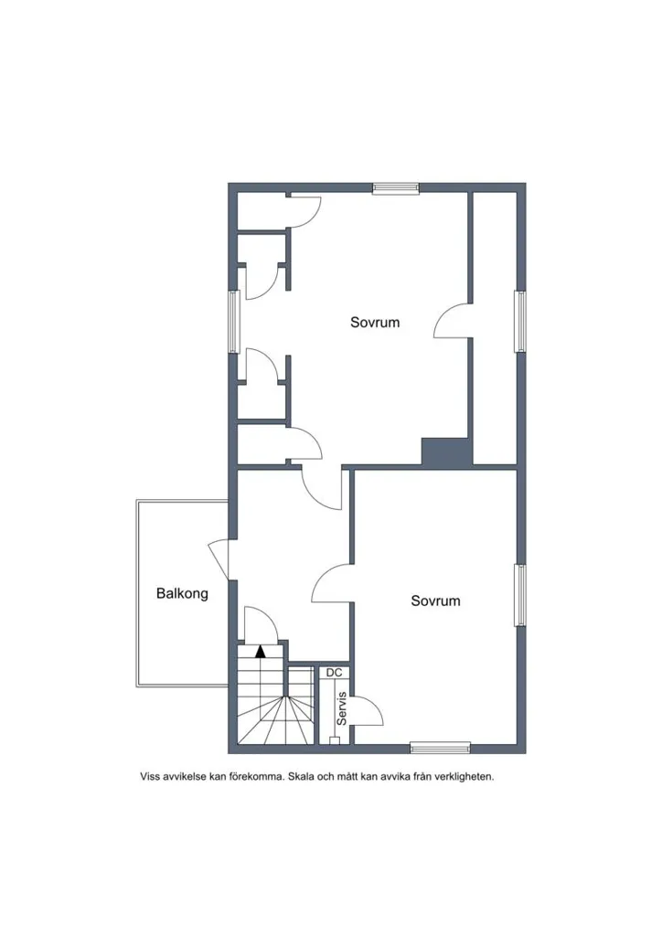 Plan - Villa with Garden in Ostvik