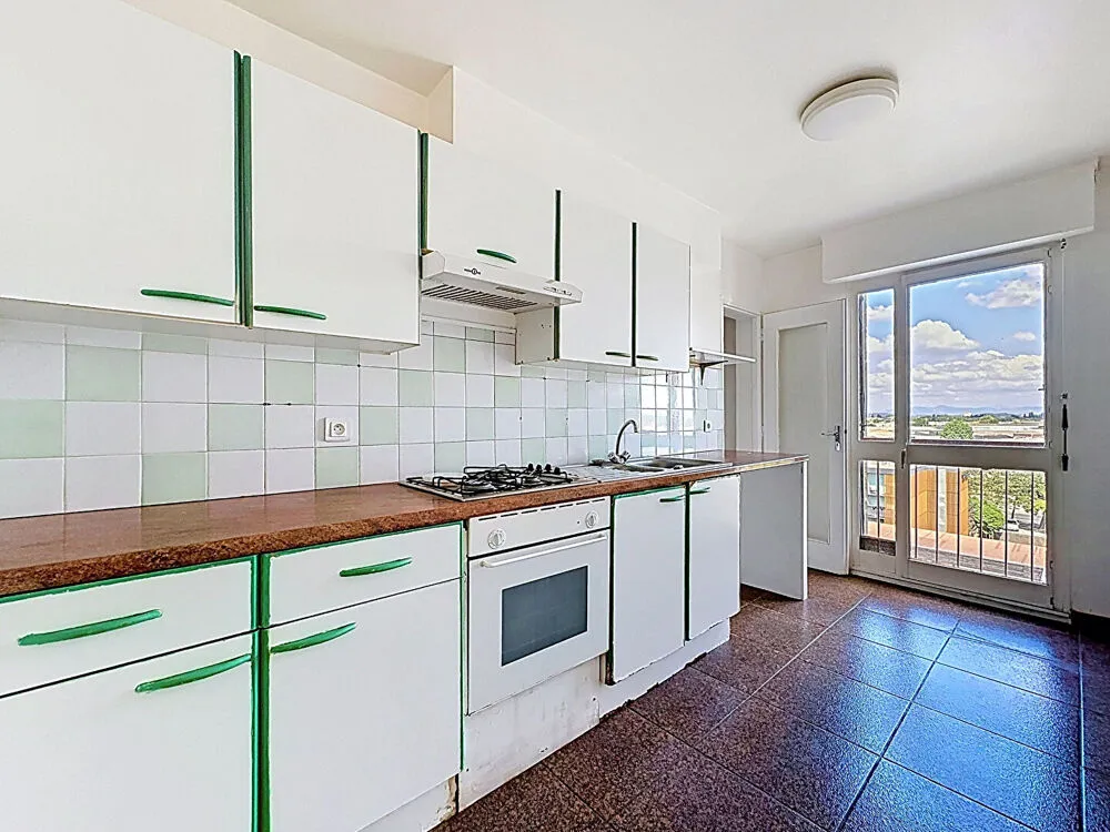 Cuisine - Appartement avec Vue Mont Ventoux à Avignon
