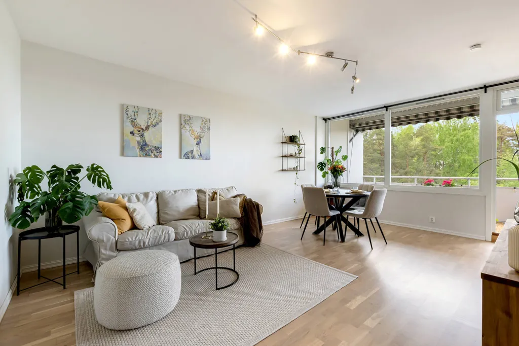 Séjour - Appartement 3 pièces à Oslo