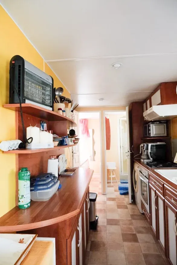 Cuisine - Maison avec piscine dans un domaine privé à Marennes