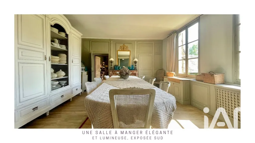 Salle à manger - Maison de Campagne à Gerberoy avec Histoire Cinématographique