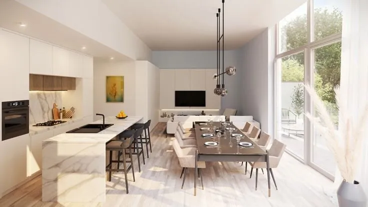 Köök - New Build Flat with Terrace