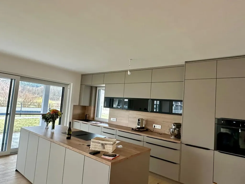 Köök - Modern Bungalow with Large Terrace in Wies