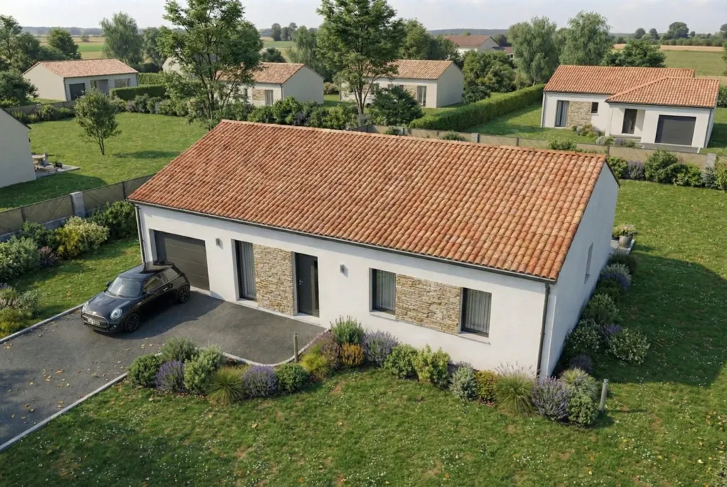 Contemporary House with Garage in Clisson