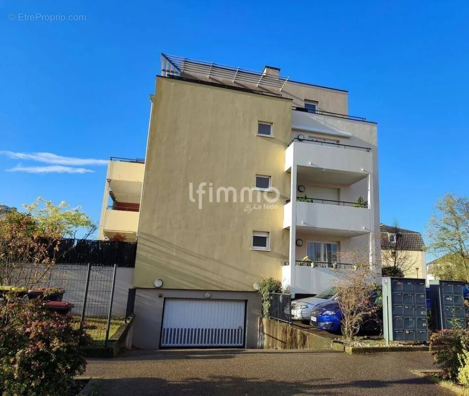 Extérieur - Appartement Basse Consommation avec Garage à Bischwiller
