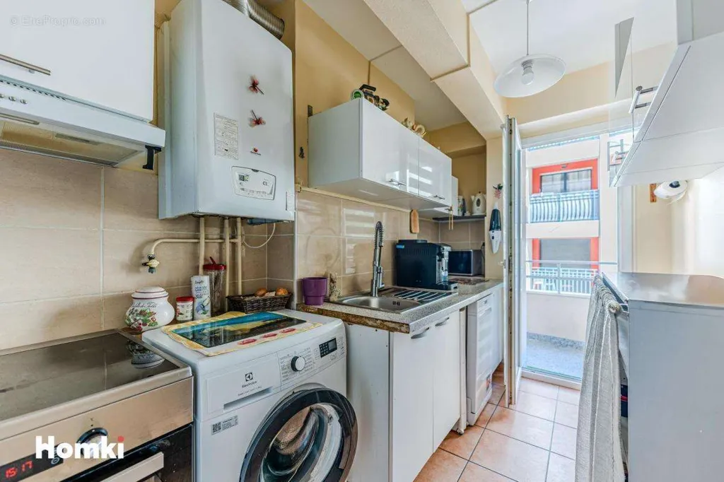 Cuisine - Appartement avec Balcon dans le Centre d'Arcachon