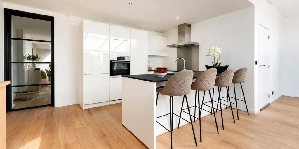 Kitchen - Renovated House with Garden in Sint-Michiels
