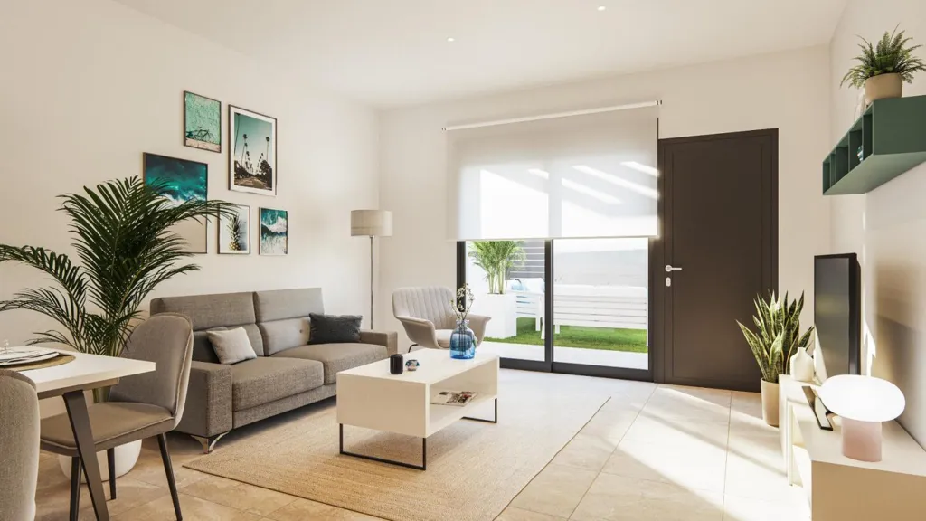 Séjour - Modern Flat with Terrace in Águilas, Murcia