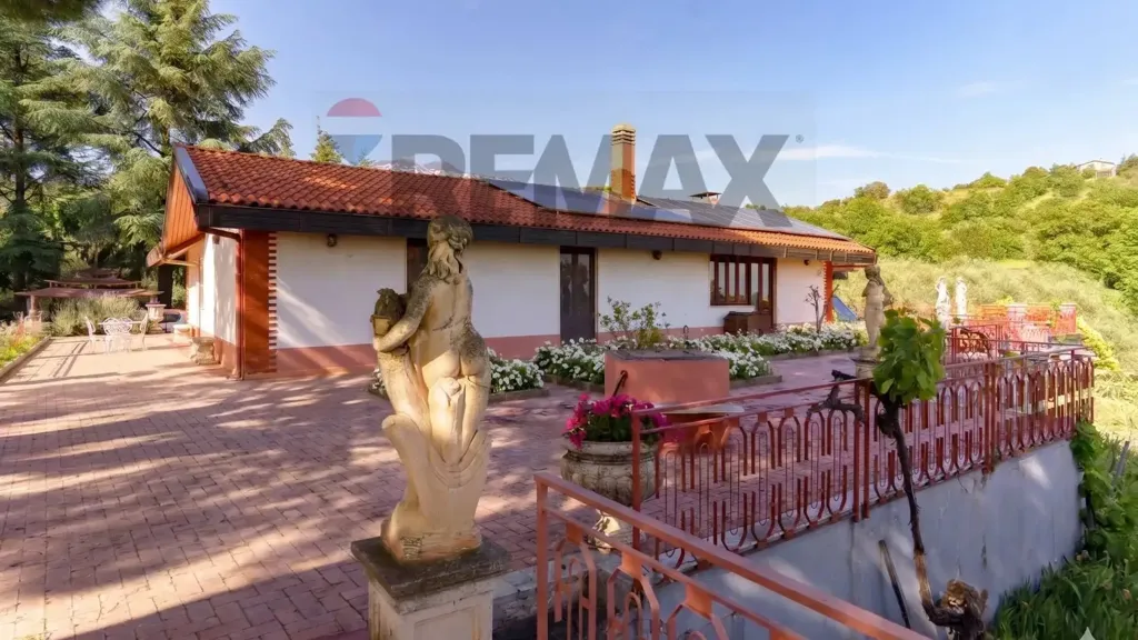 Terrasse - Villa with Panoramic Pool in Biancavilla