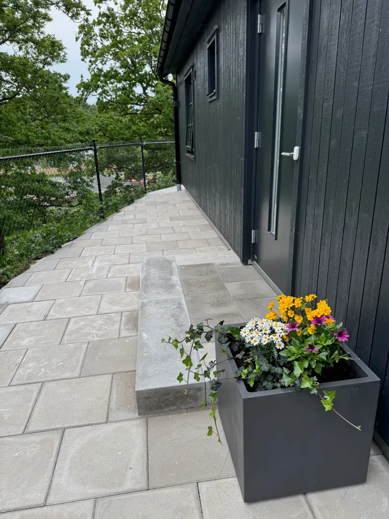 Terrasse - Modern Villa with Solar Panels in Halland