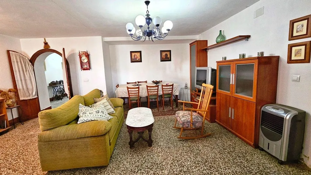 Séjour - Villa with West Views in Almonaster la Real
