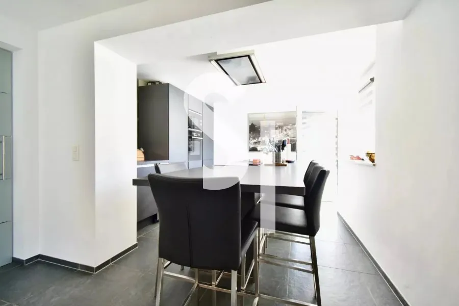 Köök - Renovated Terraced House with Garden in Messancy