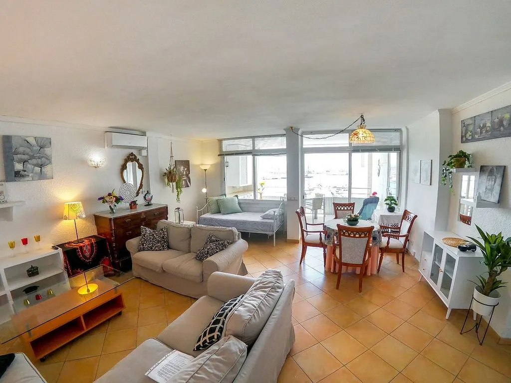 Séjour - Apartment with Bay View in Palma de Mallorca