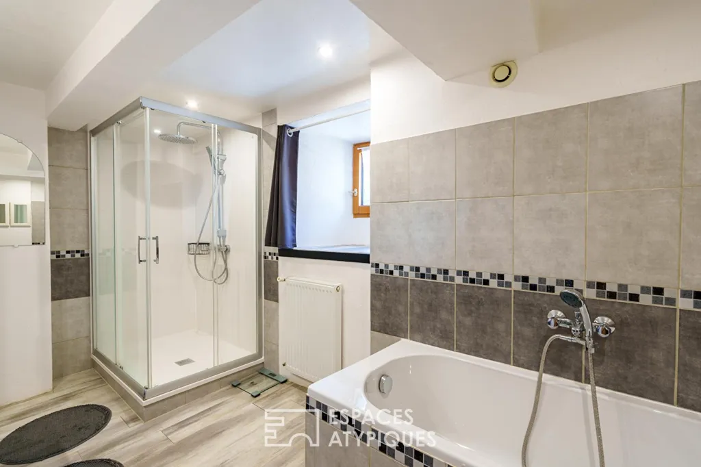 Salles de bain - Maison de Tisserands avec Dépendance à Commana