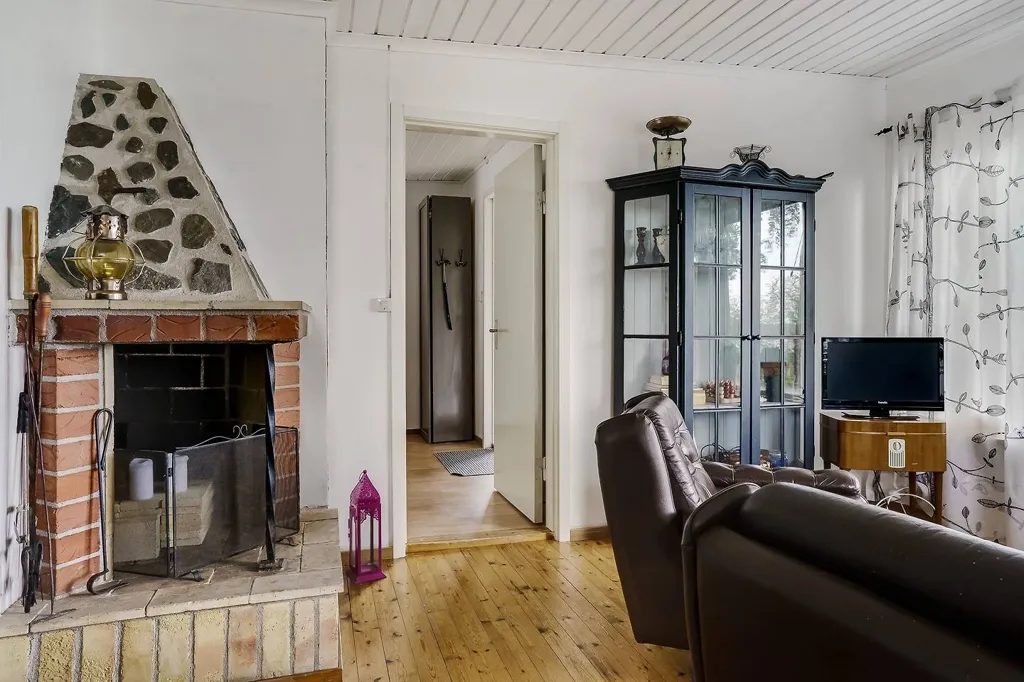 Séjour - Cottage with Sea View in Rosvik
