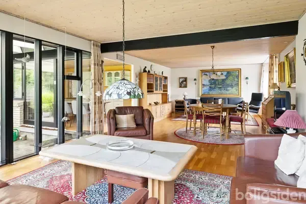 Soggiorno - Villa with Green View in Greve Strand
