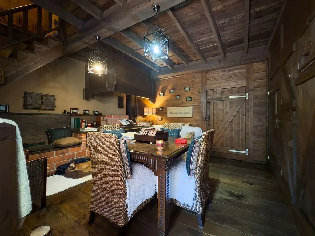 Esszimmer - Rural House with Garden in Lugás