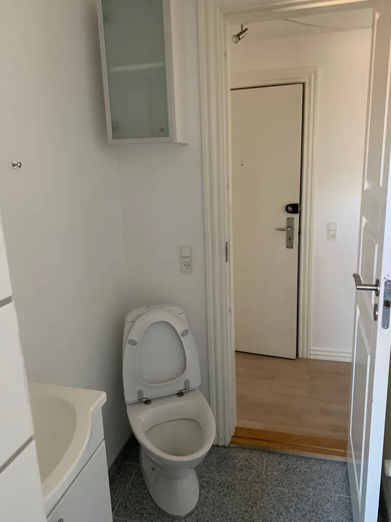 Bathrooms - Light-Filled 2-Bed Flat in Kolding