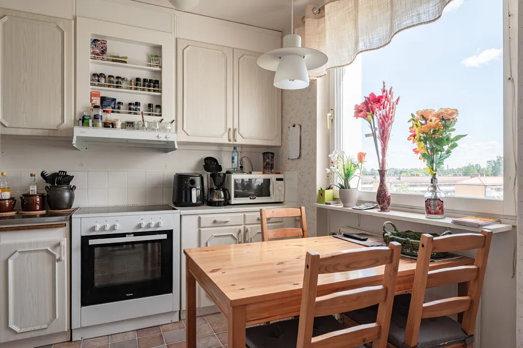 Köök - Apartment with Mountain View in Stockholm