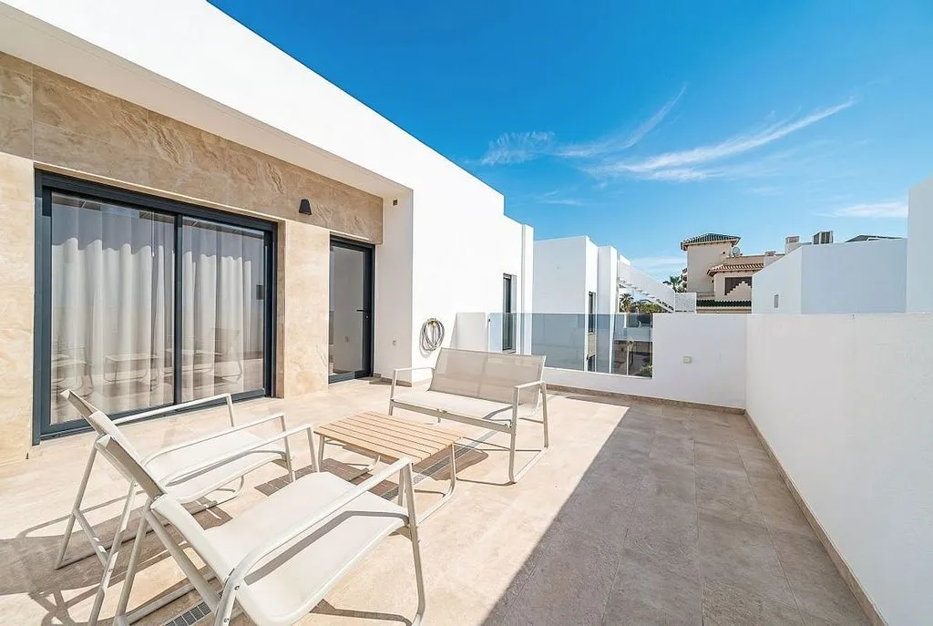 Terrass - Modern Villa with Private Pool in Lo Marabú, Ciudad Quesada