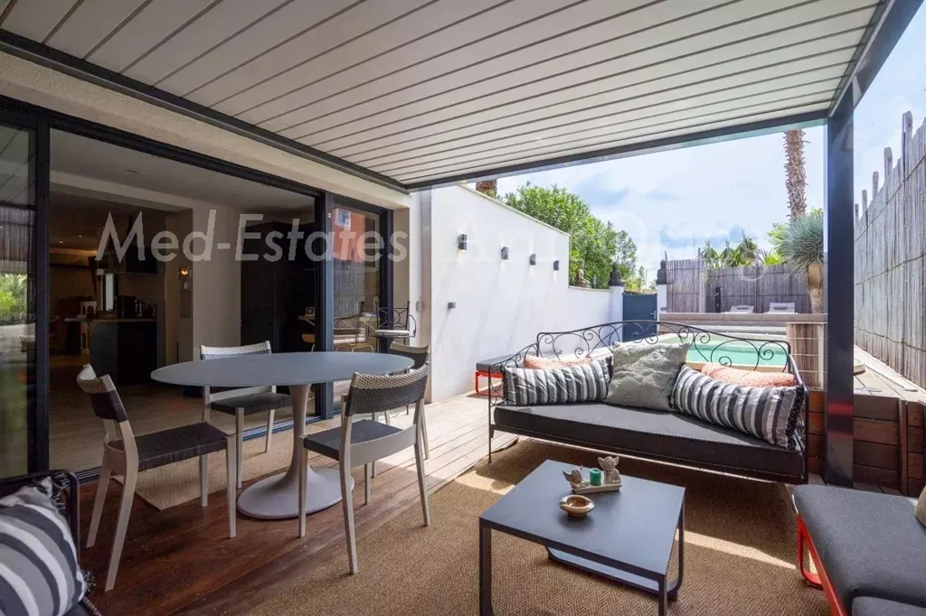Terrass - Triplex with Pool in Port Grimaud