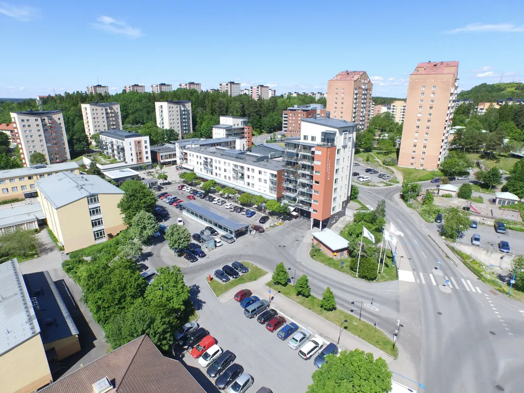 Õhuvaade - Apartment with Balcony in Edsberg
