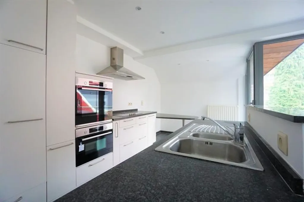 Köök - Duplex Apartment with Terrace in Rhode-Saint-Genèse