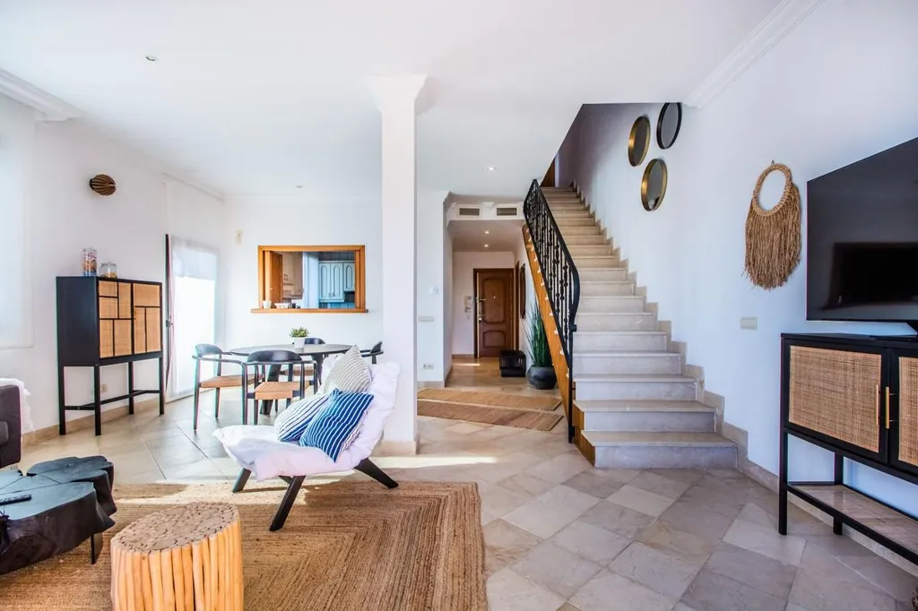 Séjour - Beachfront Penthouse with Jacuzzi in Estepona