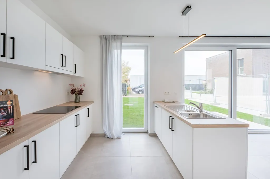 Köök - New House with Solar Panels in Wiekevorst