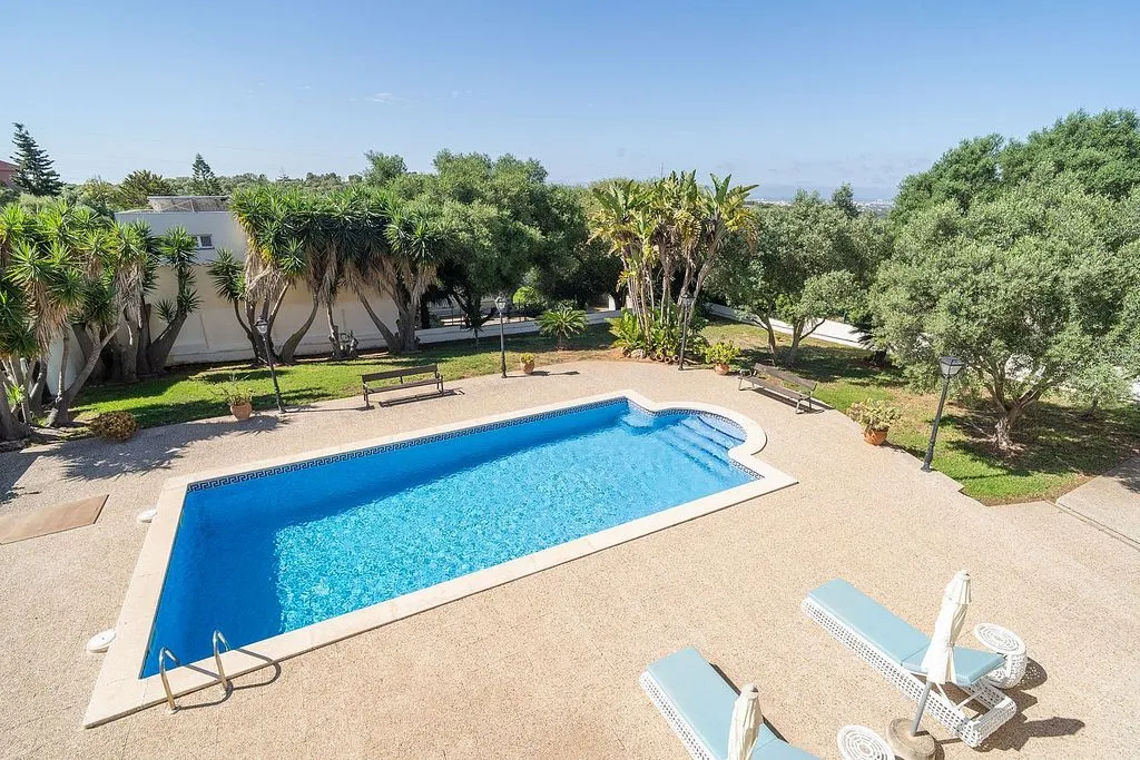 Vue aérienne - Chalet with Pool and Terrace in Son Caulelles