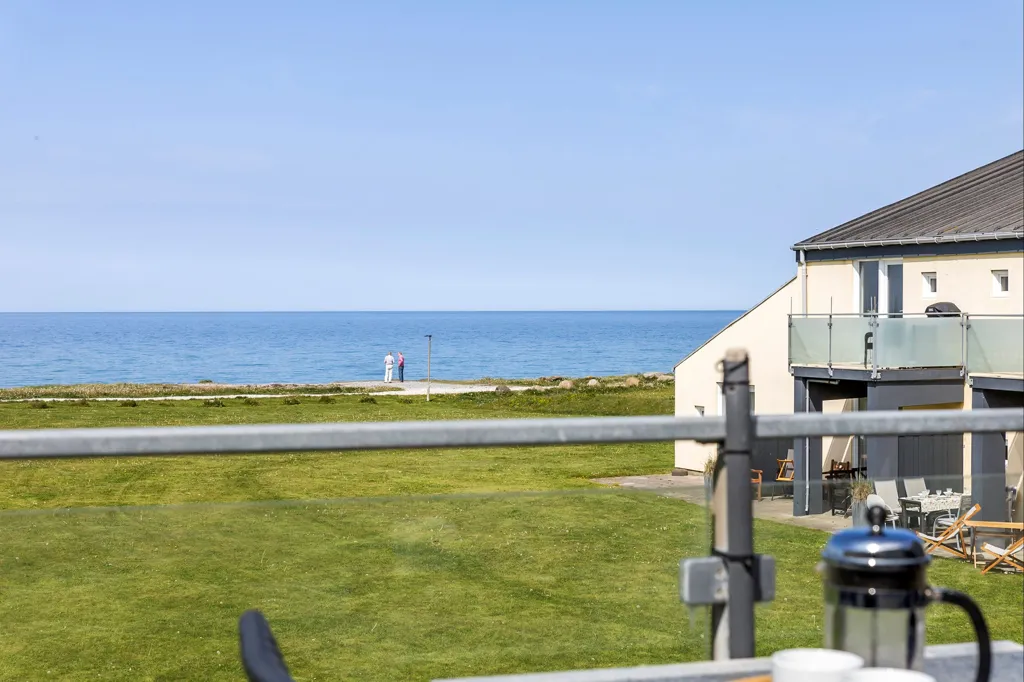 Terrasse - Apartment with Sea View in Løkken
