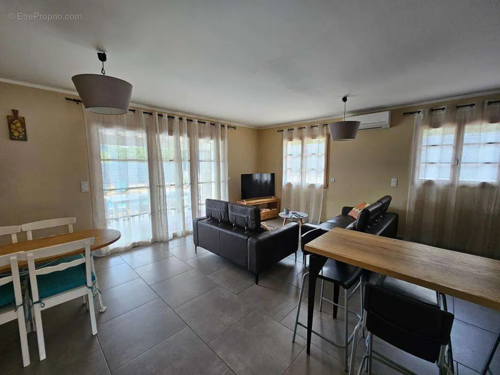 Dining Room - Ready-to-Move Villa with Pool in St-Paul-le-Jeune