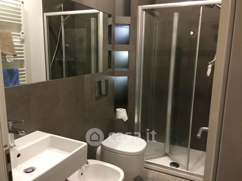 Salles de bain - Rustic Attico with Terraces in Piacenza