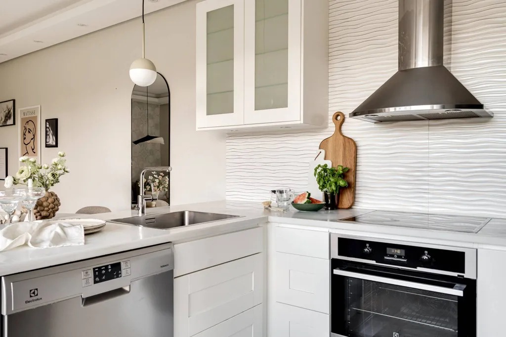 Cucina - Apartment with Balcony in Örebro