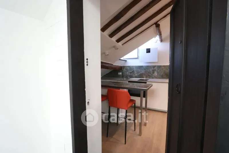 Salle à manger - Rustic Loft with City View in Genoa