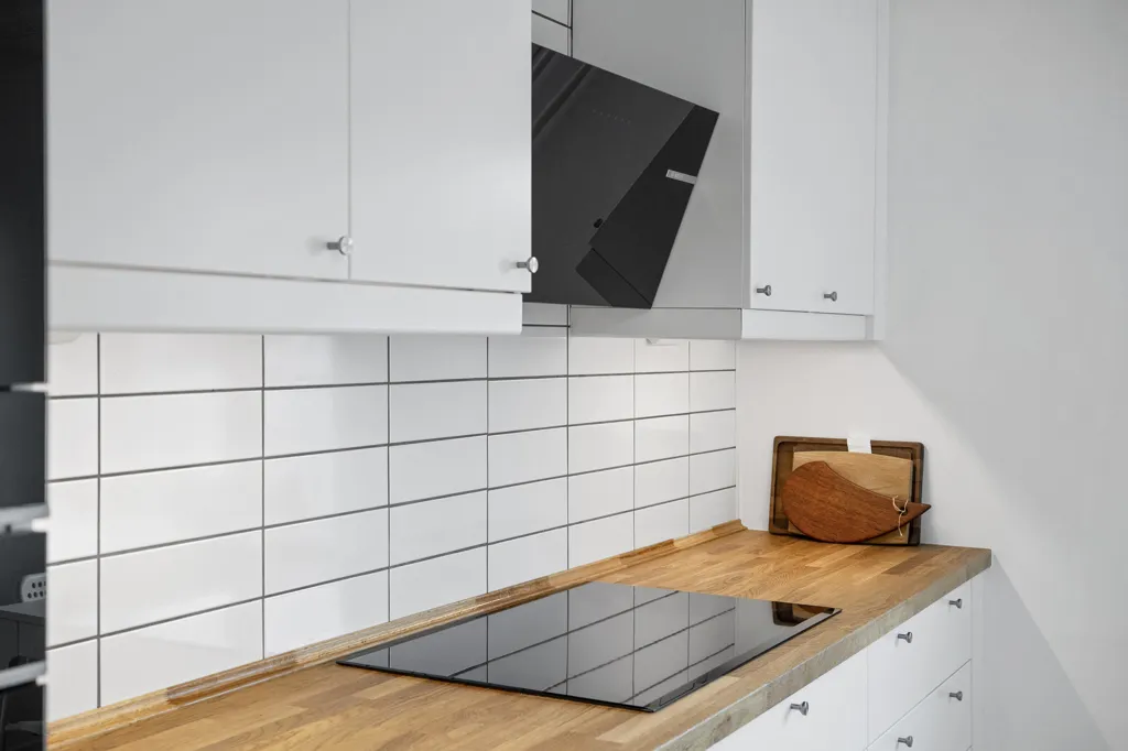 Cuisine - Apartment with Garden Access in Fredericia