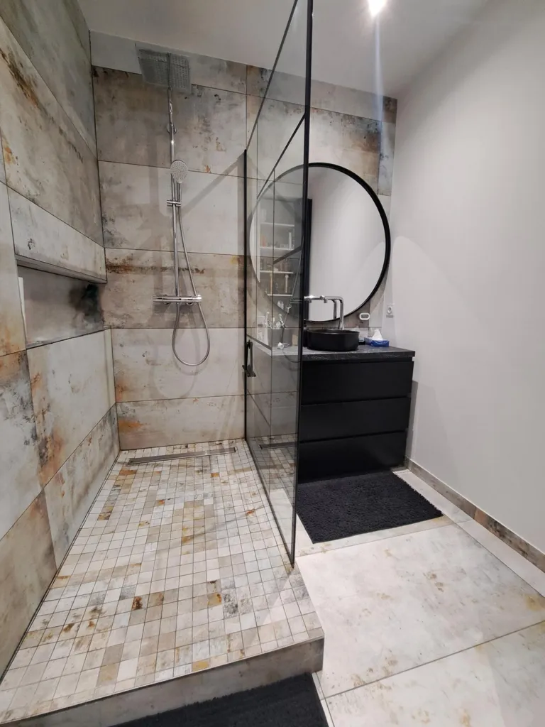 Salles de bain - Appartement 4 Pièces avec Cour à Dunkerque