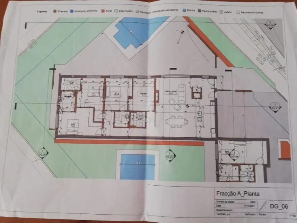 Plan - Contemporary Villa with Pool in Olhos d'Agua