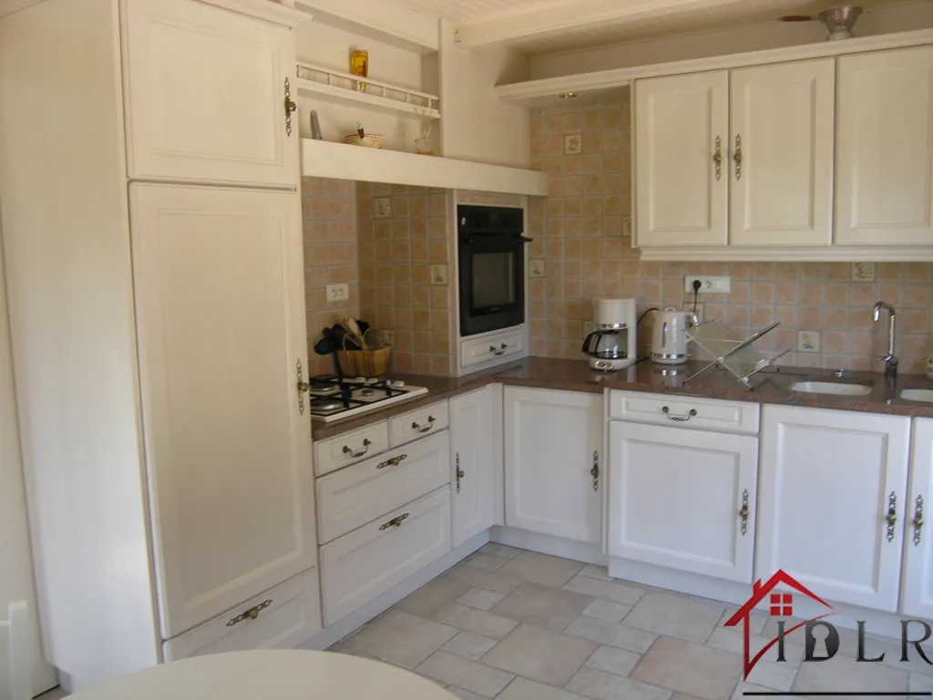 Kitchen - Charming Property with Two Homes near Bourbonne-les-Bains