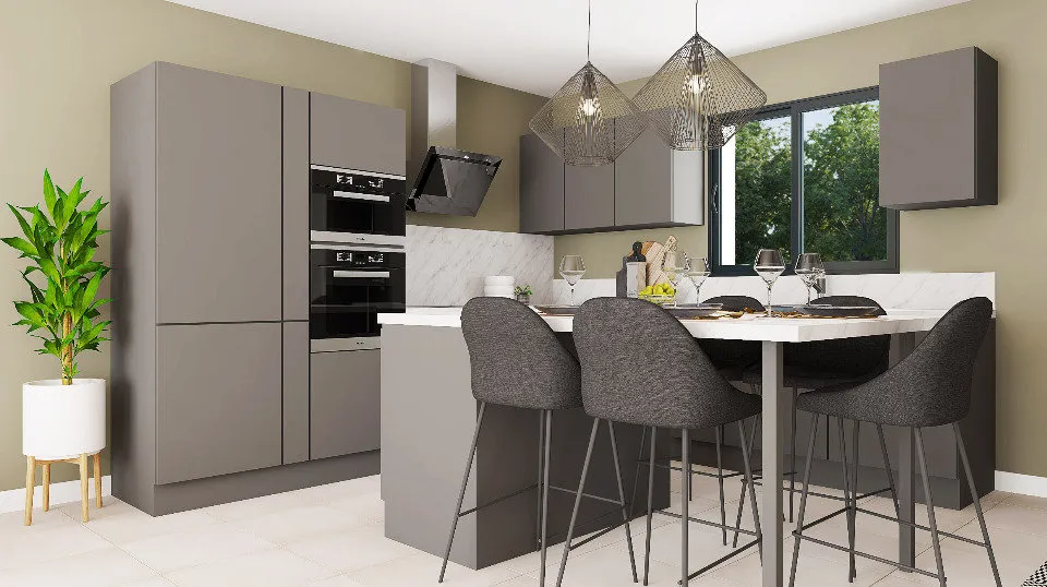 New Build House with Garden in Messon